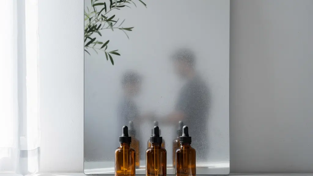 Vue minimaliste montrant l'évolution de la peau à travers les âges avec sérums naturels