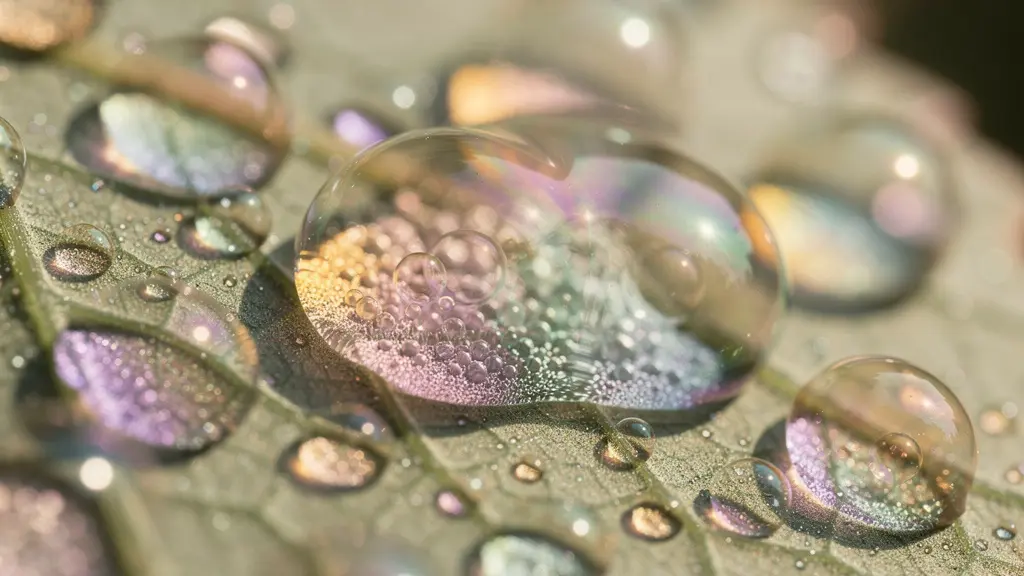 Vue macro d'une structure cellulaire évoquant le processus d'autophagie